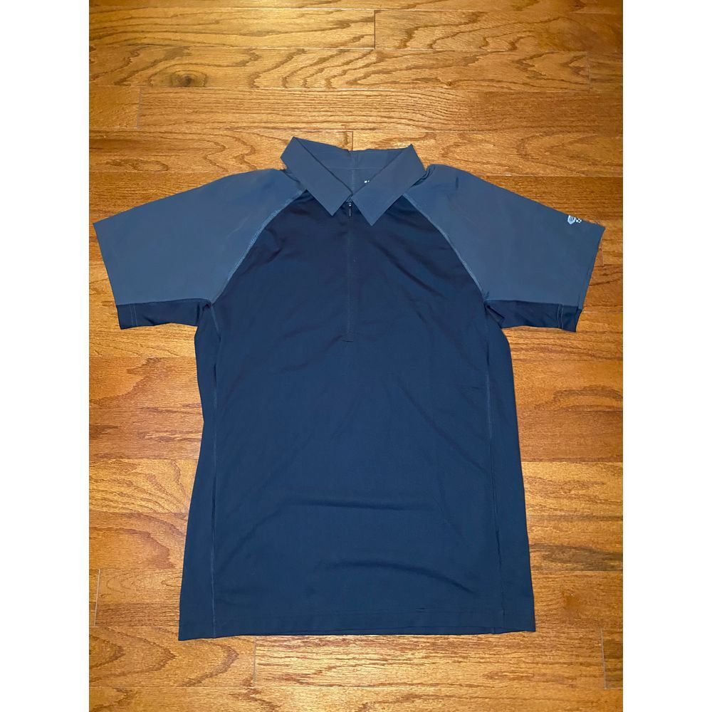 Mountain Hard-Wear Men's Gray and Black Shirt Size Medium